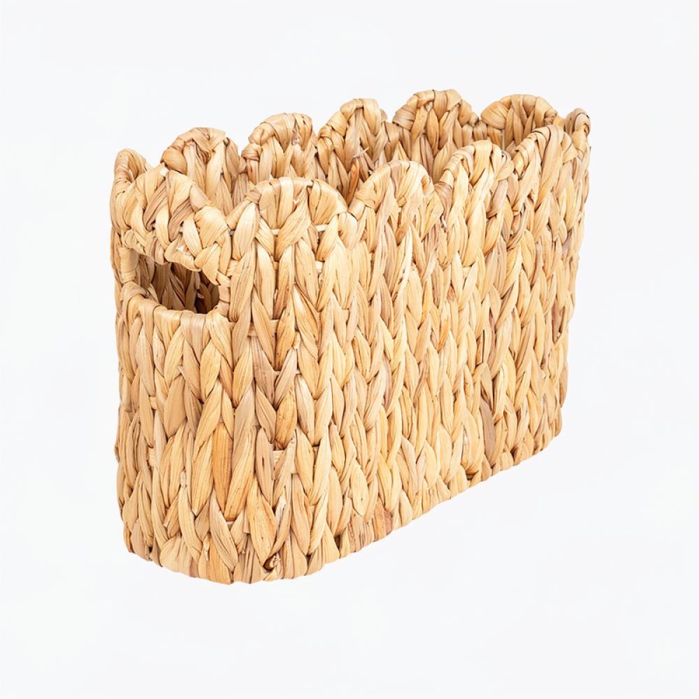 Home Decor Magazine - Cesto portaoggetti in erba marina a