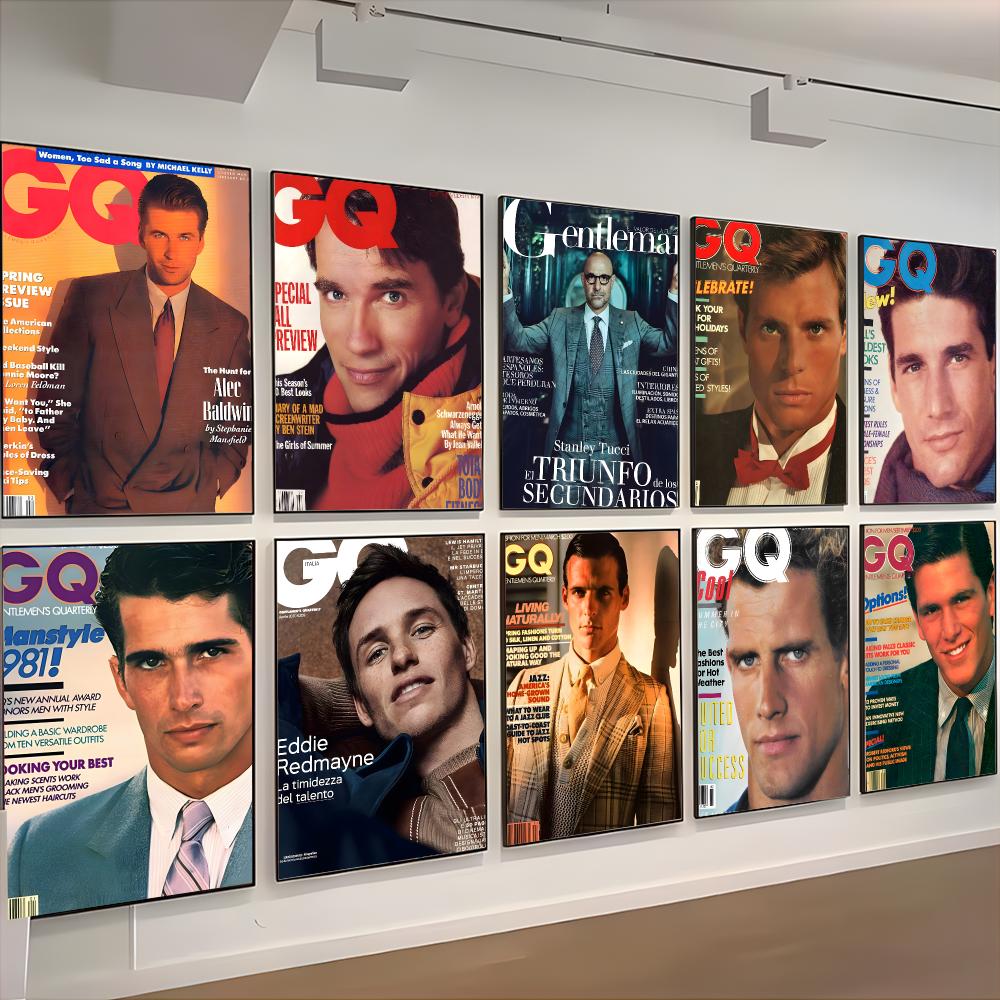 Home Decor Magazine - Poster della rivista GQ Fashion G-Gentlemen