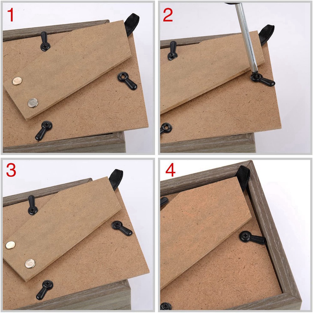 ABYN-Set di elementi di fissag - Bamboo Photo Frame recensione e prezzo