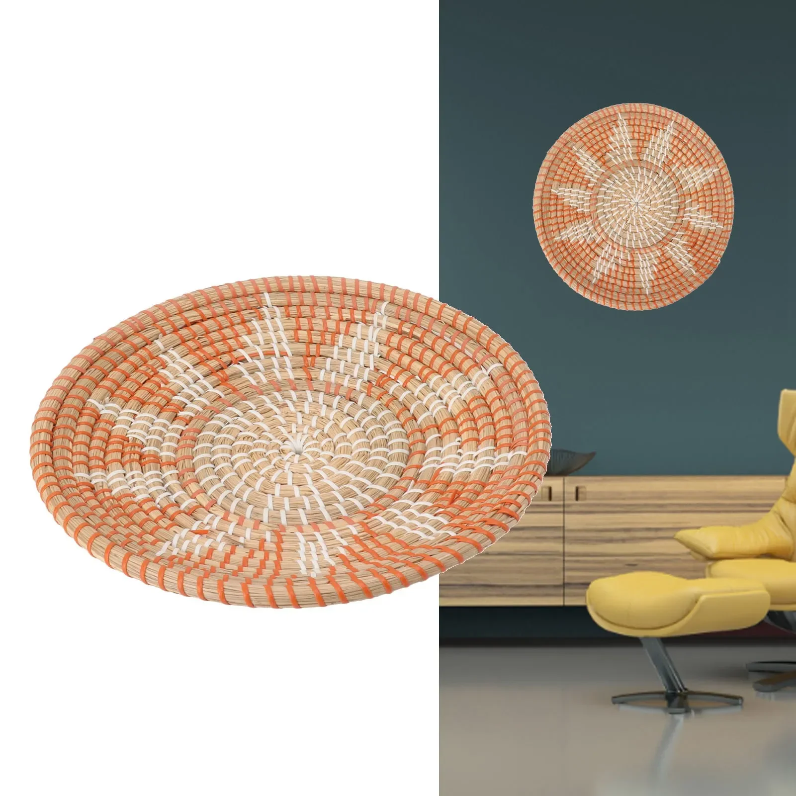 Ornamenti da parete rotondi in - Rattan Plant Basket recensione e prezzo