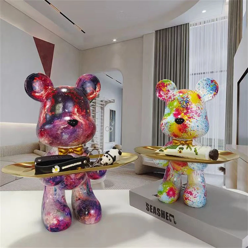 29 cm Graffiti Orso Figurina D - Home Decor Y2K recensione e prezzo