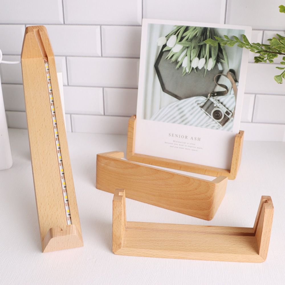 Base Luminosa in Legno con Luc - Bamboo Photo Frame recensione e prezzo