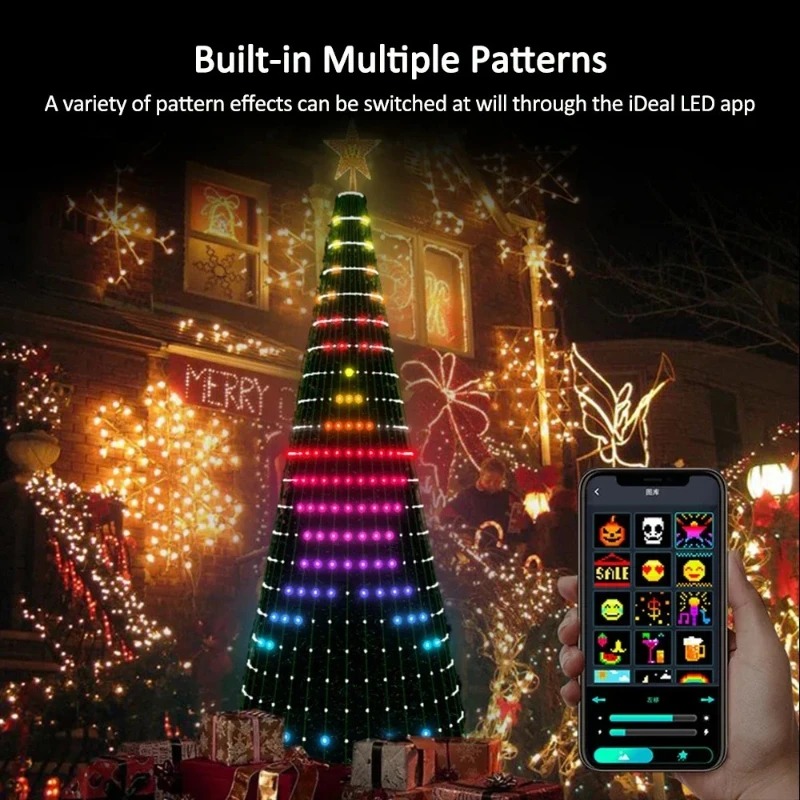 Luci a Stella di Natale RGB LE - Home Decor Free App recensione e prezzo