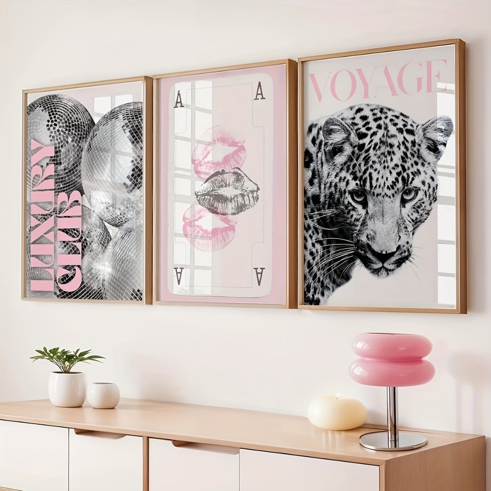 Set di 3 Poster su Tela Senza  - Home Decor Y2K recensione e prezzo
