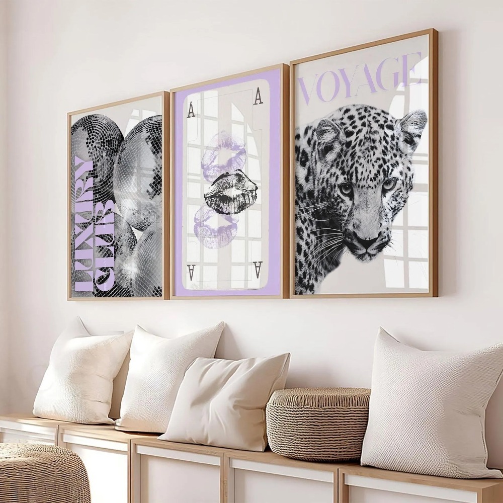 Set di 3 Poster su Tela Senza  - Home Decor Y2K recensione e prezzo