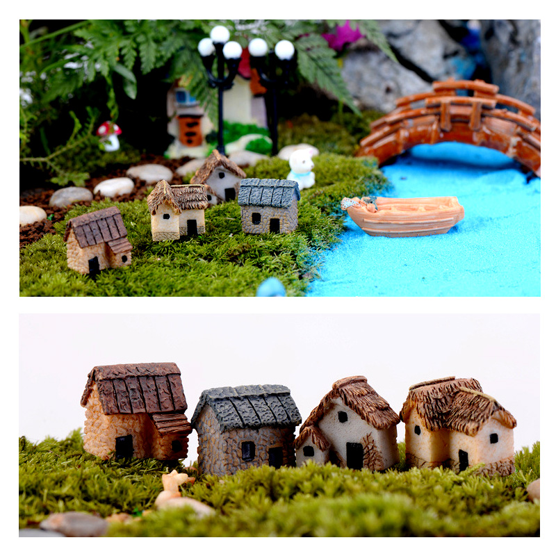 Miniatura di Casa in Resina, D - Home Decor Za recensione e prezzo