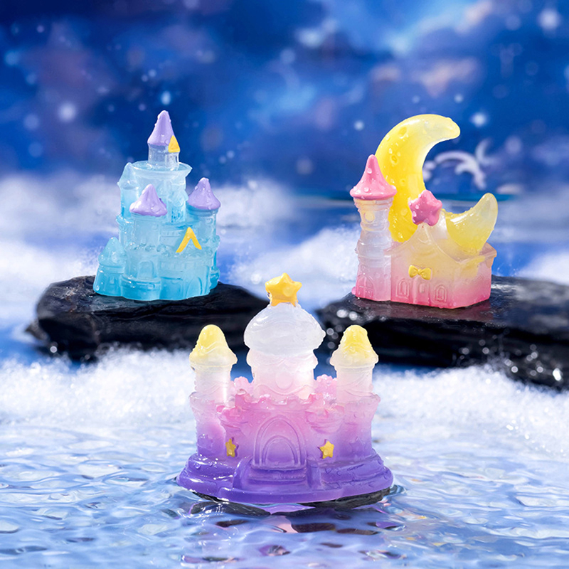 1 pz luminoso mini castello mi - Home Decor Za recensione e prezzo