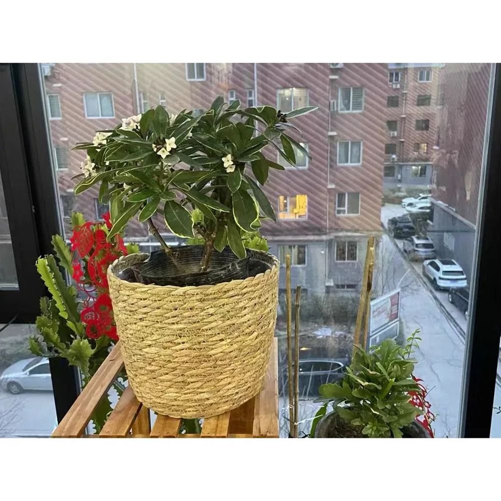 1 pz per terrazze da giardino  - Rattan Plant Basket recensione e prezzo